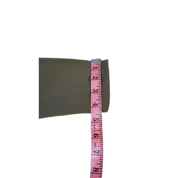 Live 2 Lounge Open Front Cardigan Sweater Green Women's M Super Soft Comfy - Picture 12 of 13